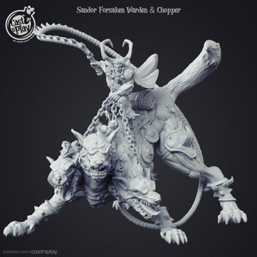 Sandor The Forsaken Warden & Chopper